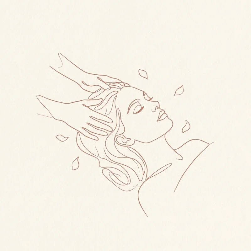 スパニストの一筆書きイラスト